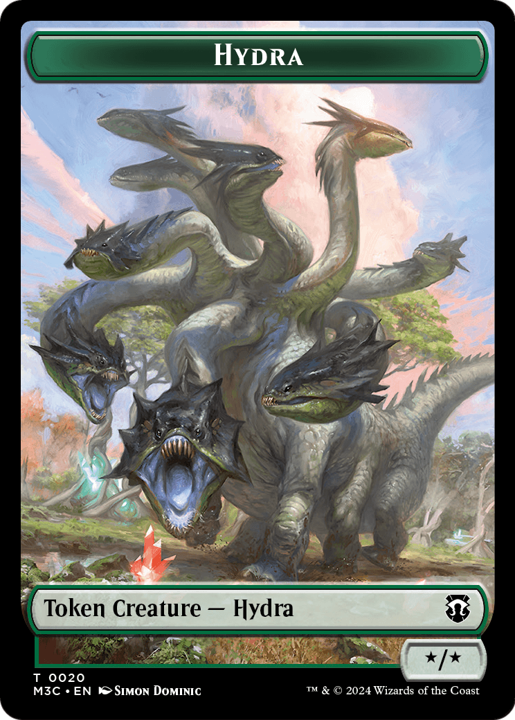 Hydra (TM3C-020) - Modern Horizons 3 Commander Tokens