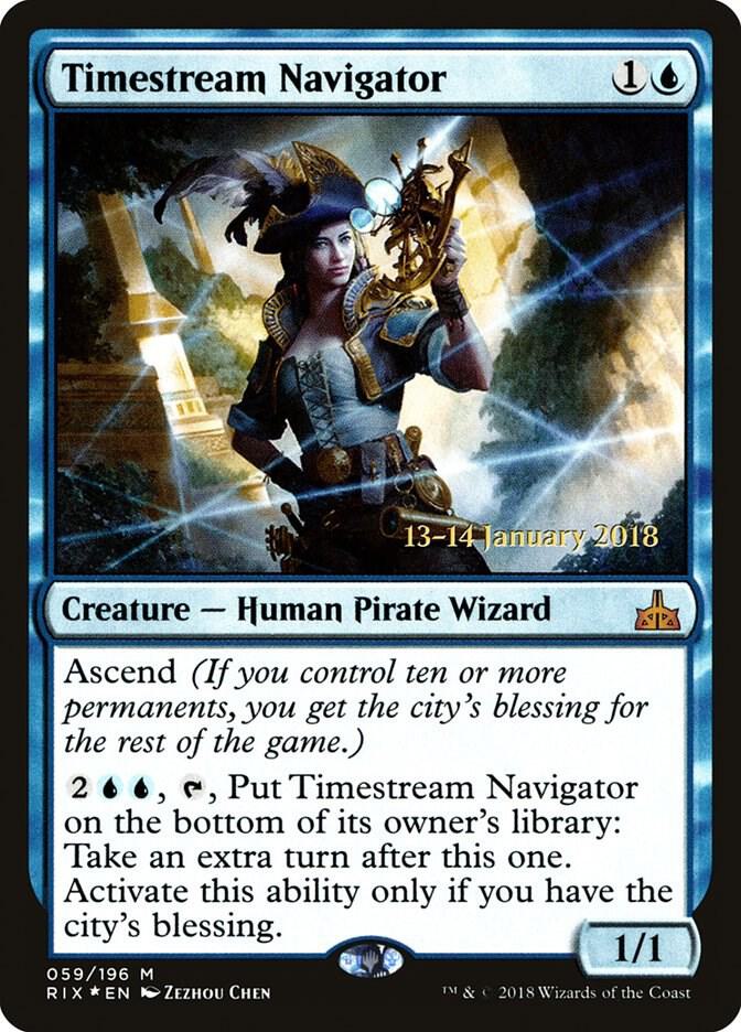 Timestream Navigator 59s/98 (Prerelease Cards)  - Foil