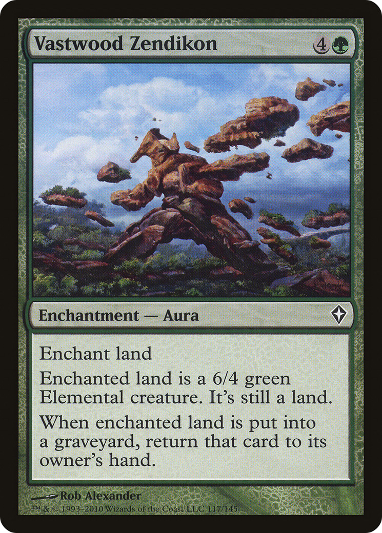 Vastwood Zendikon [Worldwake] Foil