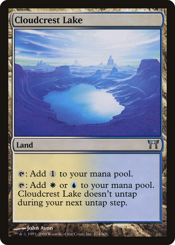 Cloudcrest Lake [Champions of Kamigawa] Foil
