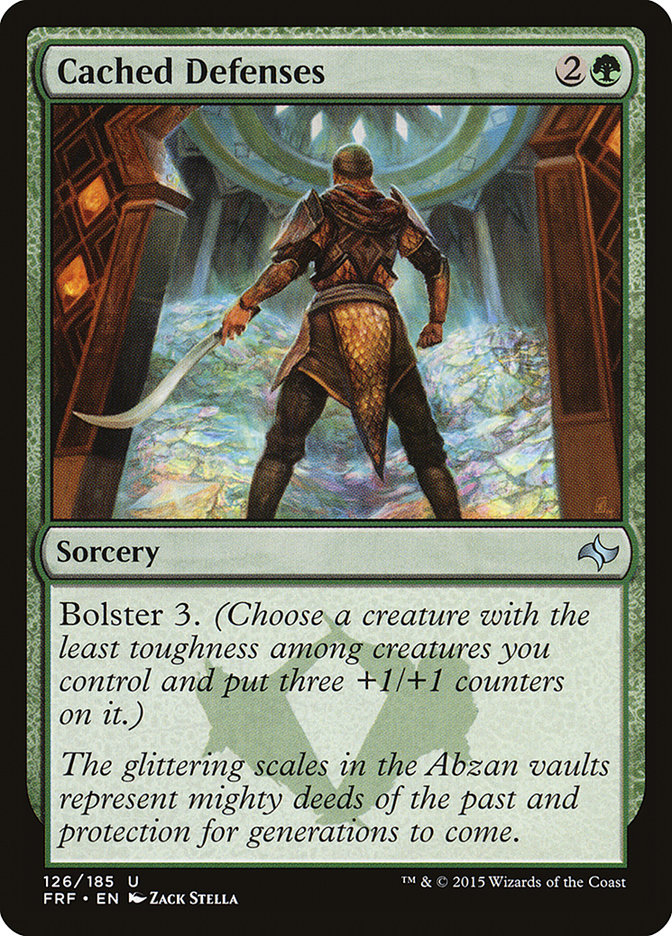 Cached Defenses 126/185 (Fate Reforged)  - Foil