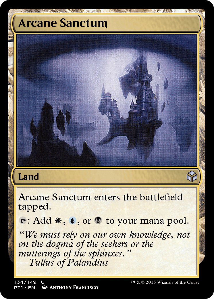 Arcane Sanctum (PZ1-134) - Legendary Cube Prize Pack