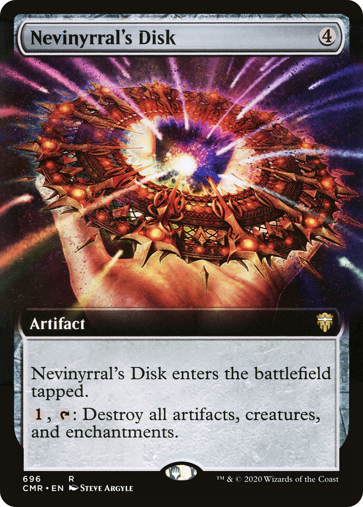 Nevinyrral's Disk (Extended Art) [Commander Legends] Foil