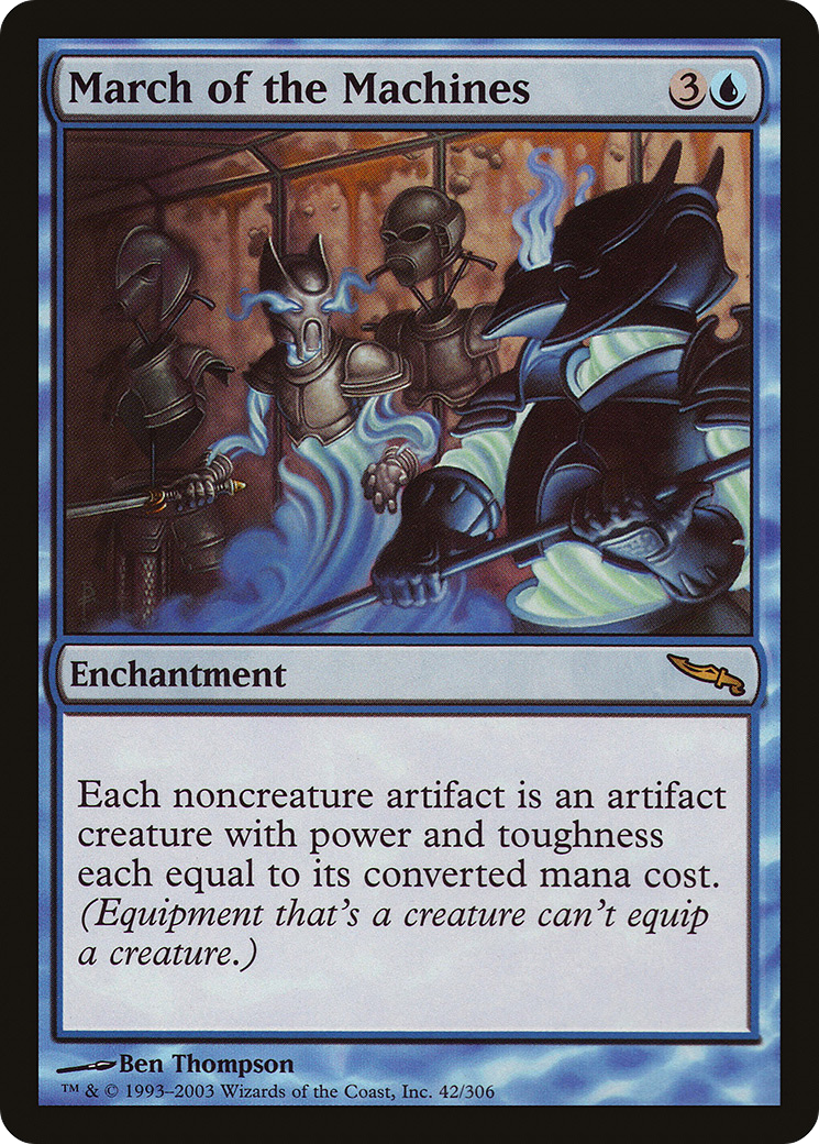 March of the Machines [Mirrodin] Foil