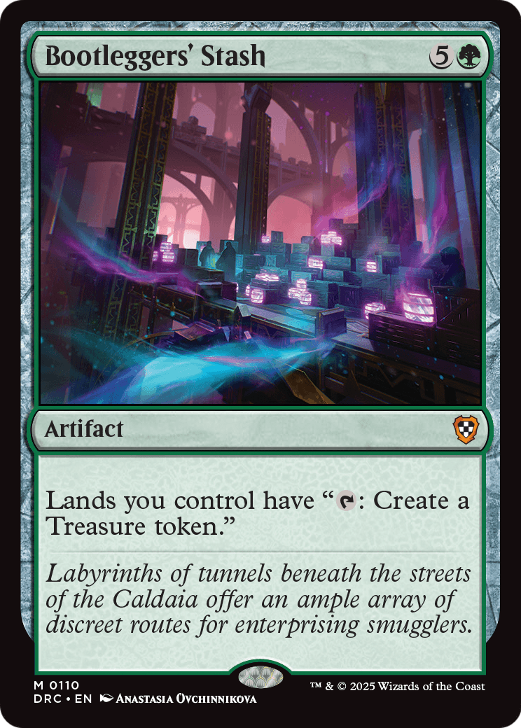 Bootleggers' Stash (-110) [Commander: Aetherdrift]