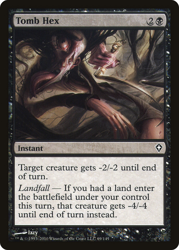 Tomb Hex [Worldwake] Foil