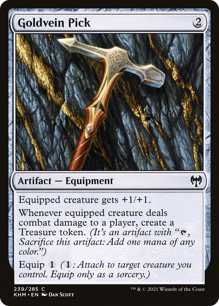Goldvein Pick [Kaldheim] Foil
