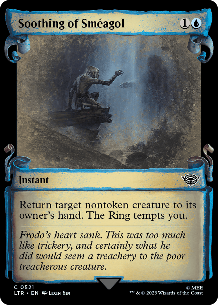 Soothing of Smeagol [The Lord of the Rings: Tales of Middle-Earth Showcase Scrolls] Foil