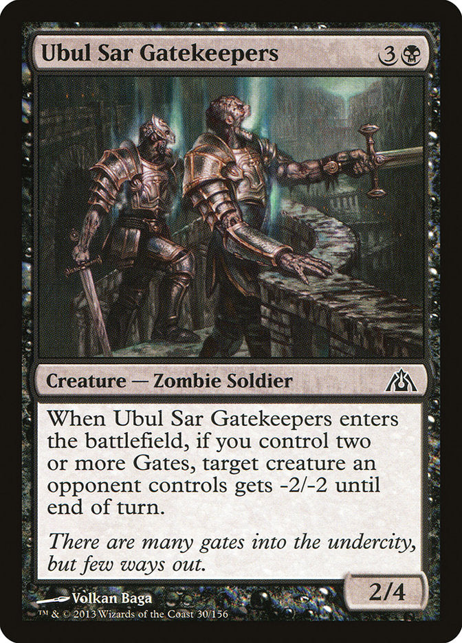 Ubul Sar Gatekeepers 30/156 (Dragon's Maze) 