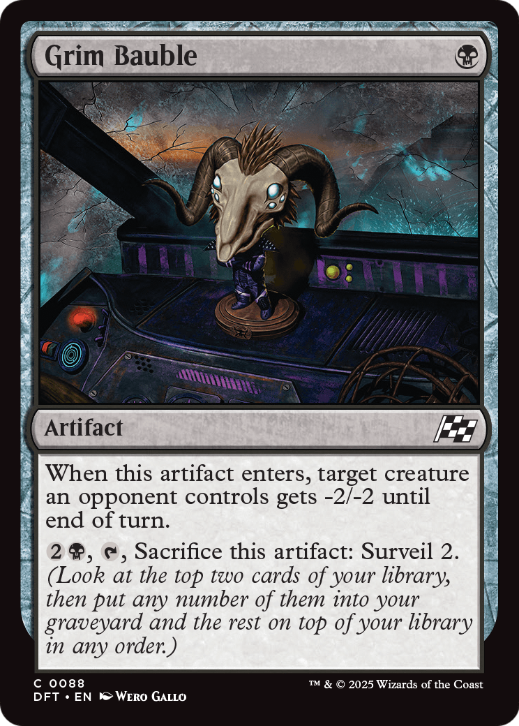 Grim Bauble |  Foil (088) [Aetherdrift]
