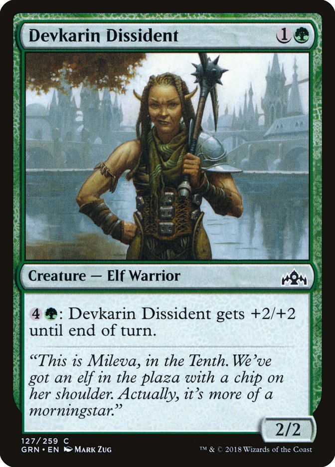 Devkarin Dissident 127/259 (Guilds of Ravnica) 