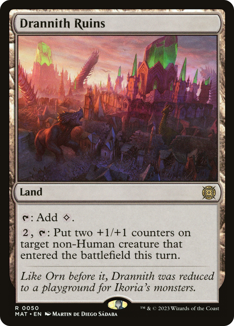 Drannith Ruins [March of the Machine: The Aftermath] Foil