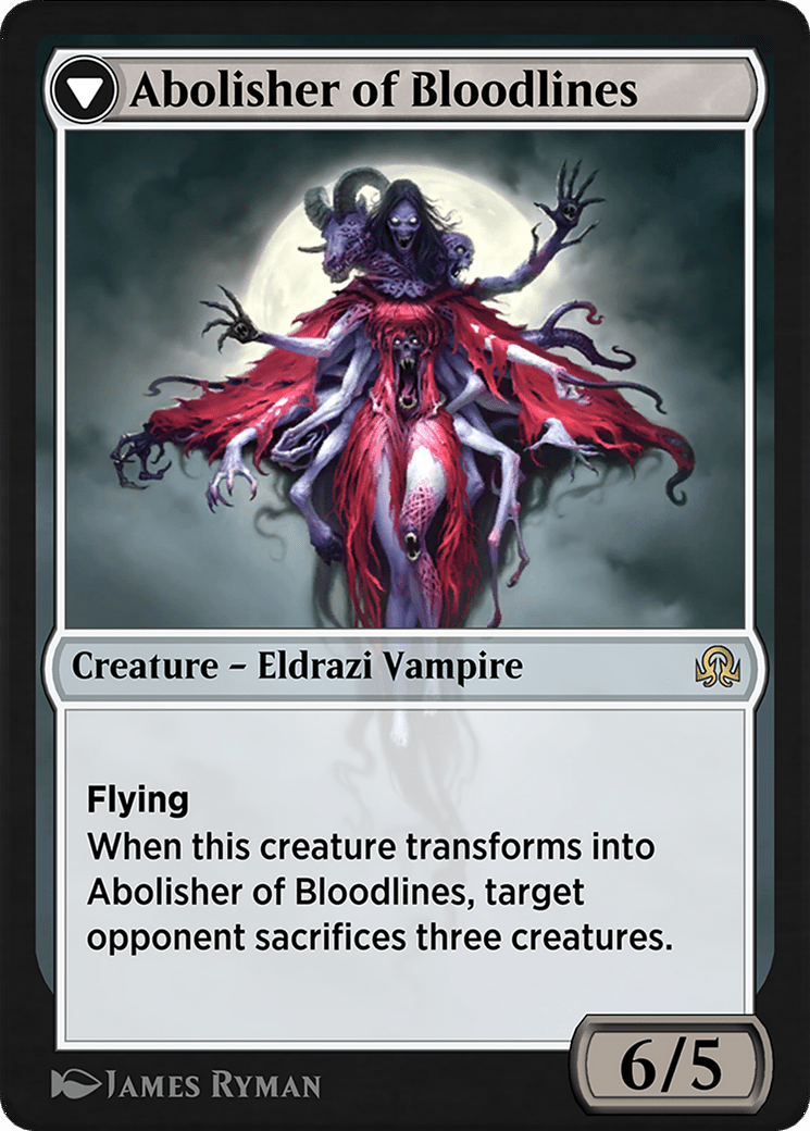 Voldaren Pariah // Abolisher of Bloodlines (SIR-138) - Shadows over Innistrad Remastered