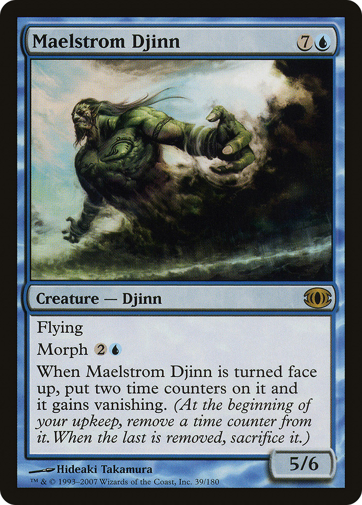 Maelstrom Djinn [Future Sight] Foil