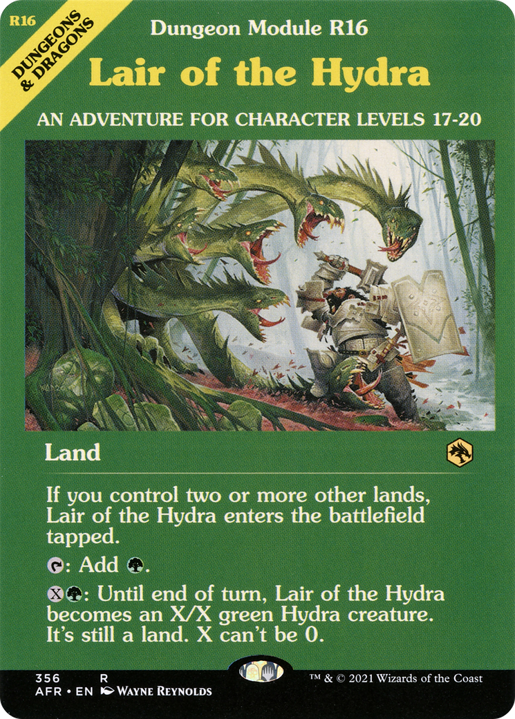 Lair of the Hydra (Dungeon Module) [Dungeons & Dragons: Adventures in the Forgotten Realms] Foil
