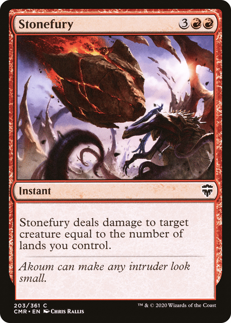 Stonefury [Commander Legends] Foil