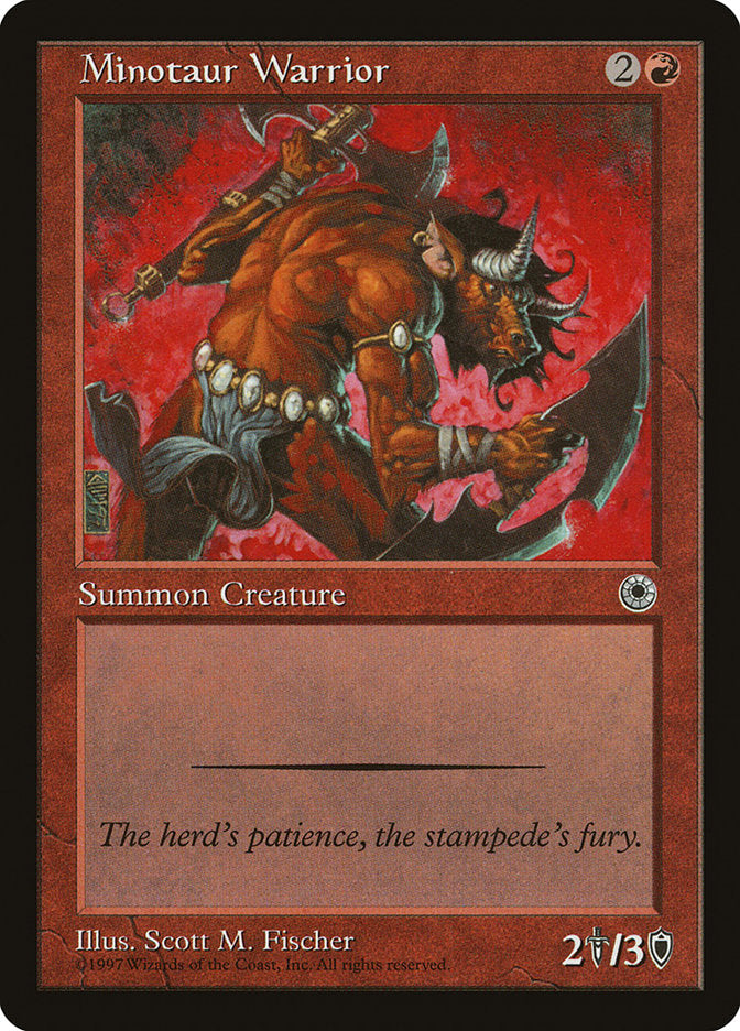 Minotaur Warrior 140/243 (Portal) 
