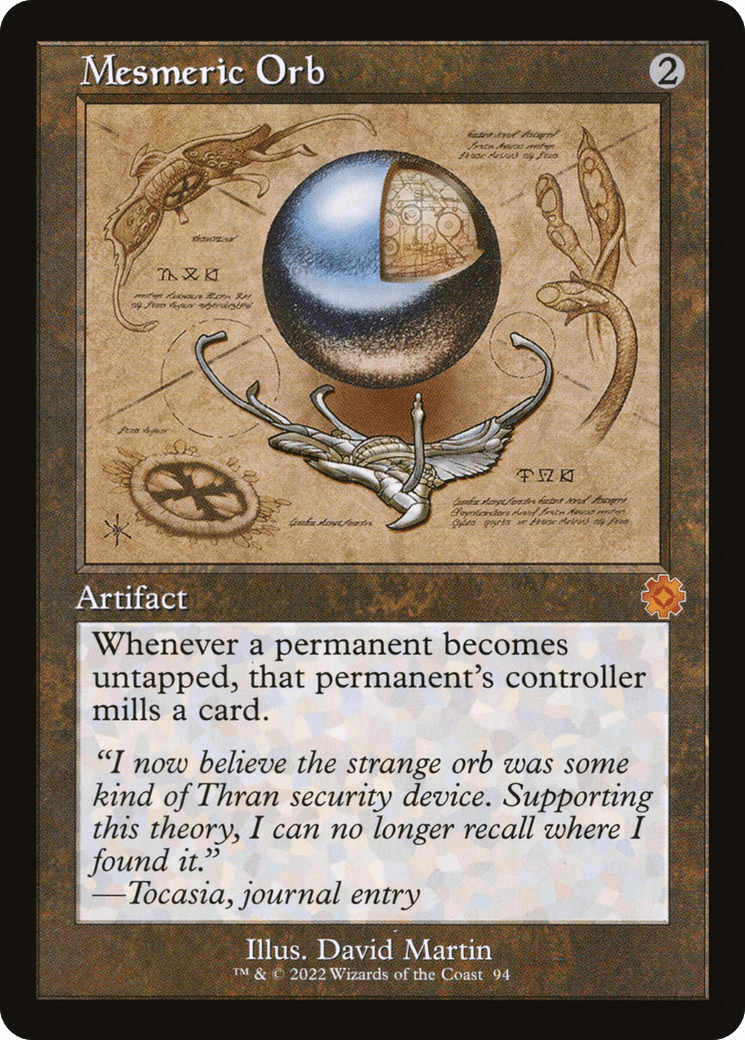 Mesmeric Orb (Retro Schematic) [The Brothers' War Retro Artifacts]