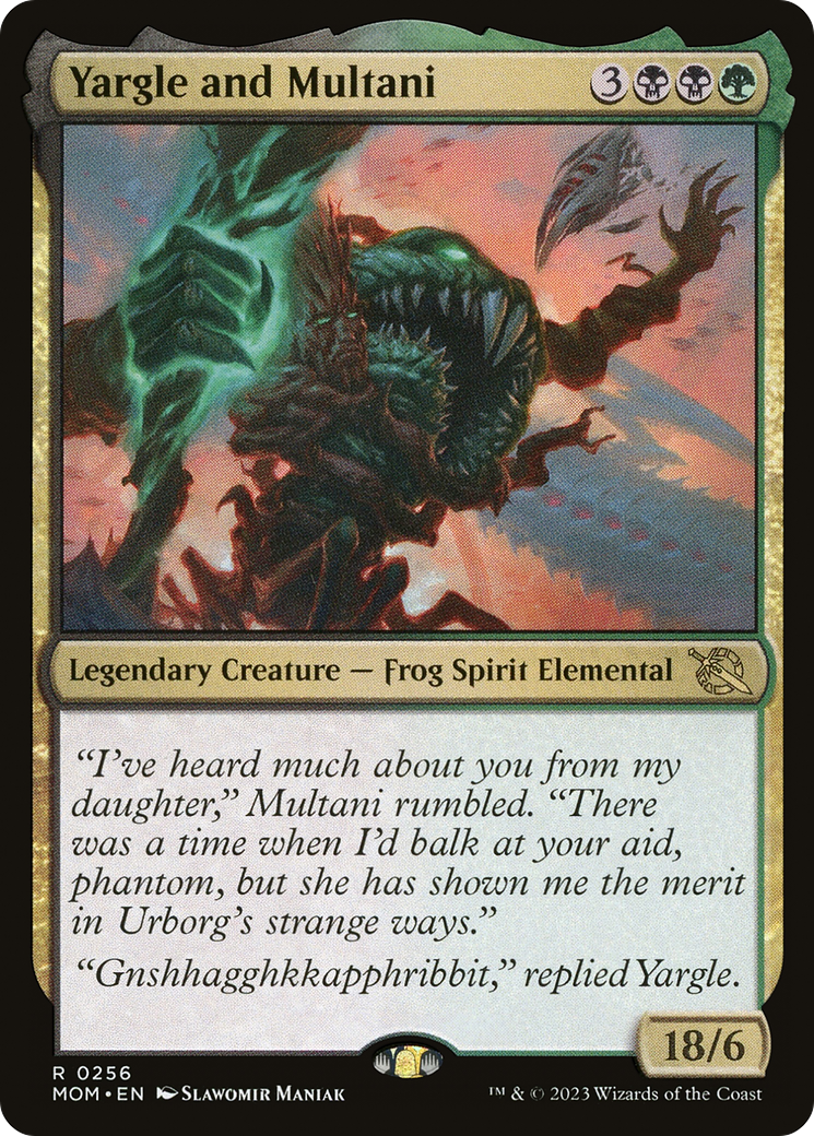 Yargle and Multani [March of the Machine] Foil