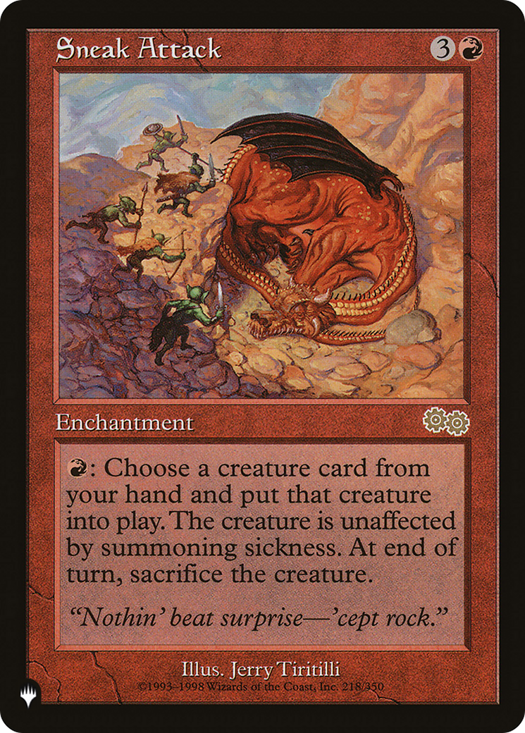Sneak Attack |  (USG-218) [The List]