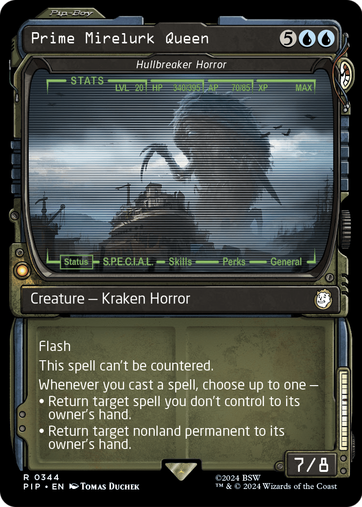 Prime Mirelurk Queen - Hullbreaker Horror (Showcase) [Fallout] Foil