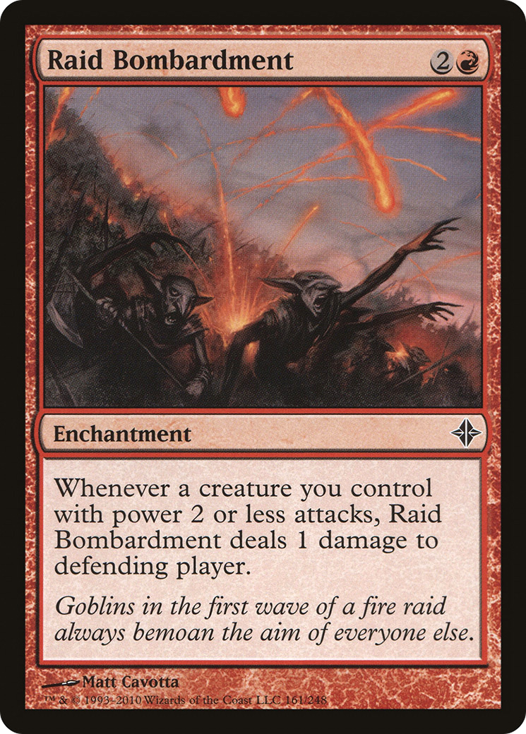 Raid Bombardment [Rise of the Eldrazi] Foil