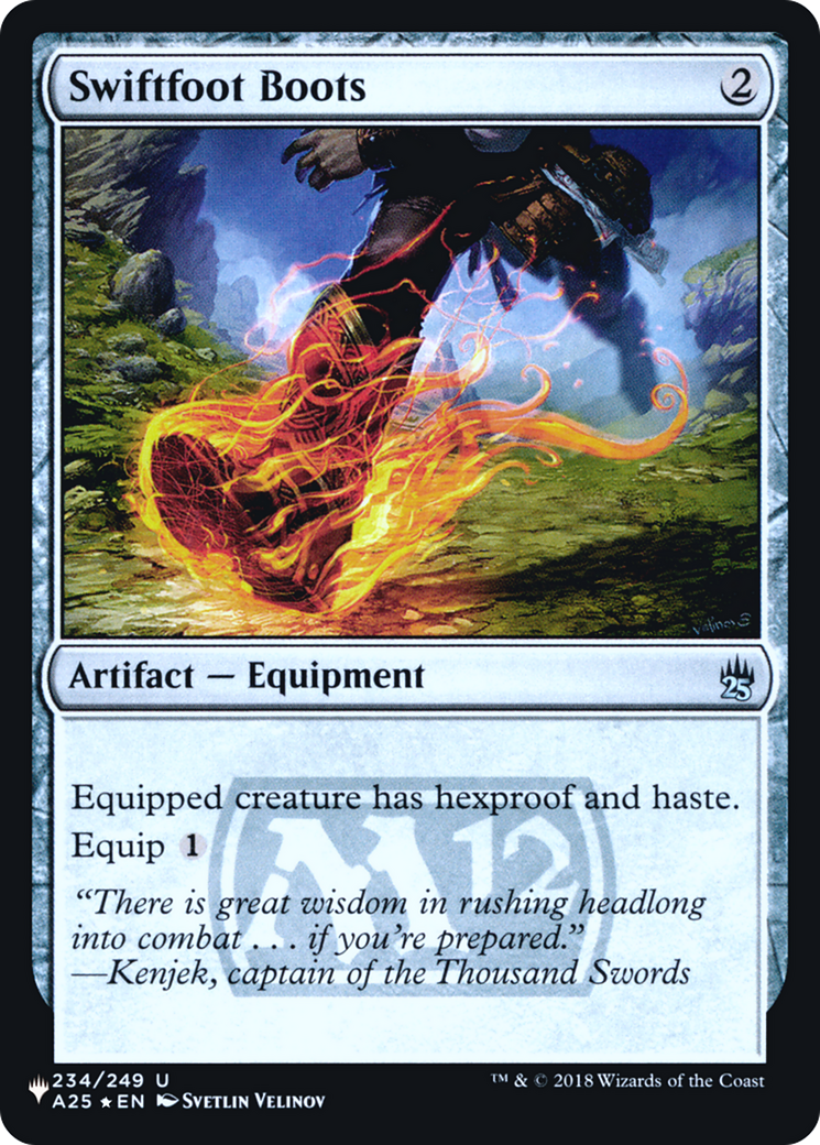 Swiftfoot Boots |  (A25-234) [The List]