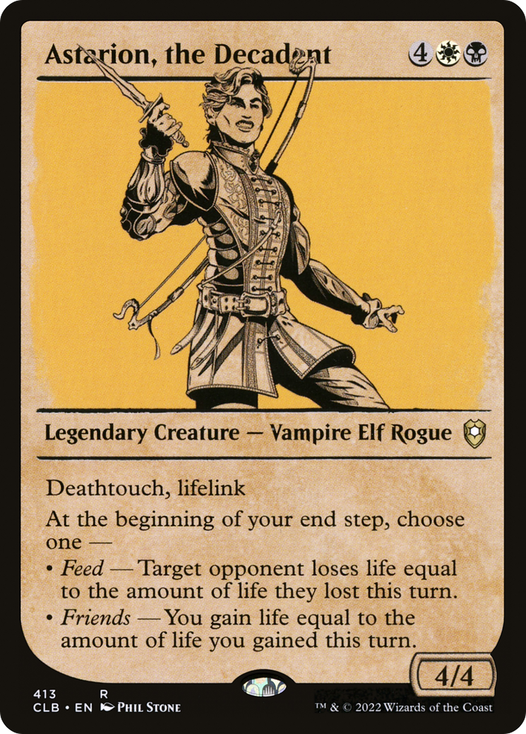 Astarion, the Decadent (Showcase) [Commander Legends: Battle for Baldur's Gate] Foil