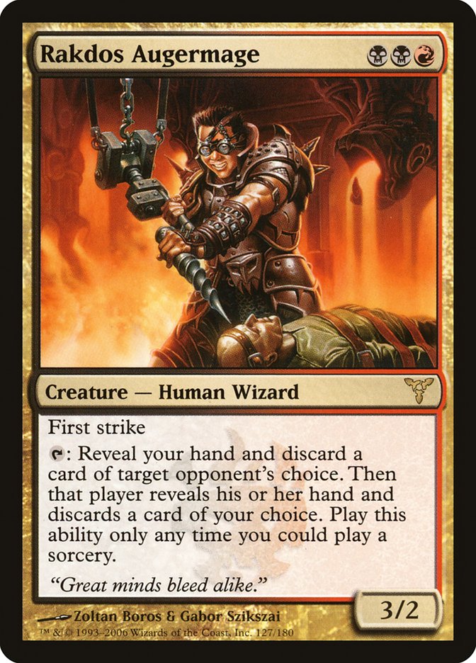 Rakdos Augermage 127/180 (Dissension) 
