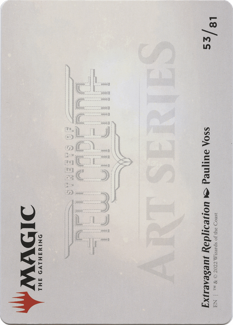 Extravagant Replication // Extravagant Replication (ASNC-053) - New Capenna Art Series (Borderless)