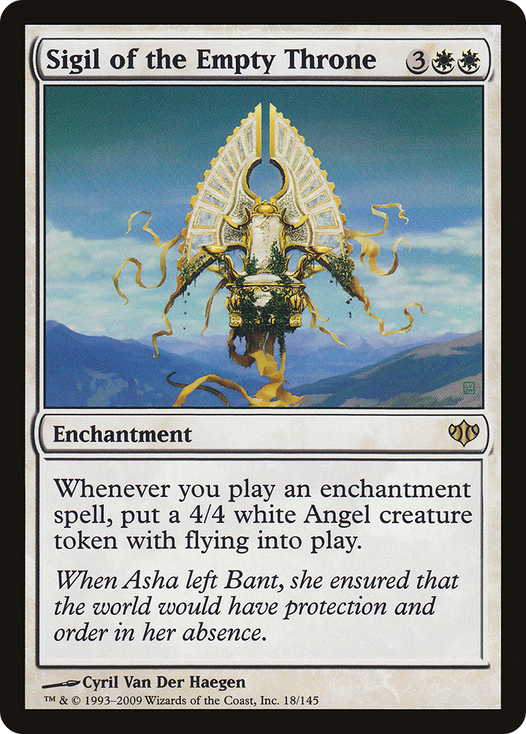 Sigil of the Empty Throne [Conflux] Foil