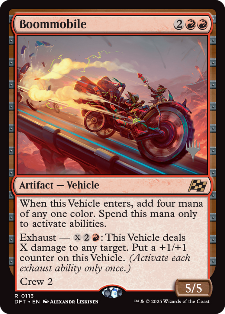 Boommobile (113) [Promo Pack: Aetherdrift]  Foil