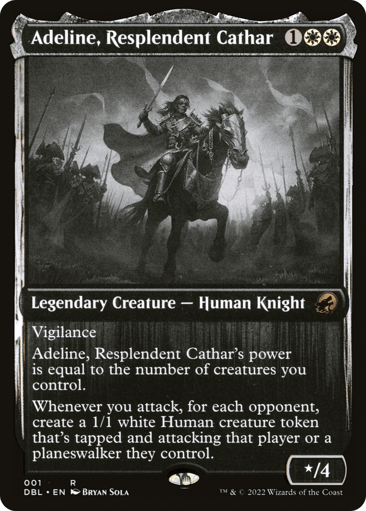 Adeline, Resplendent Cathar [Innistrad: Double Feature] Foil