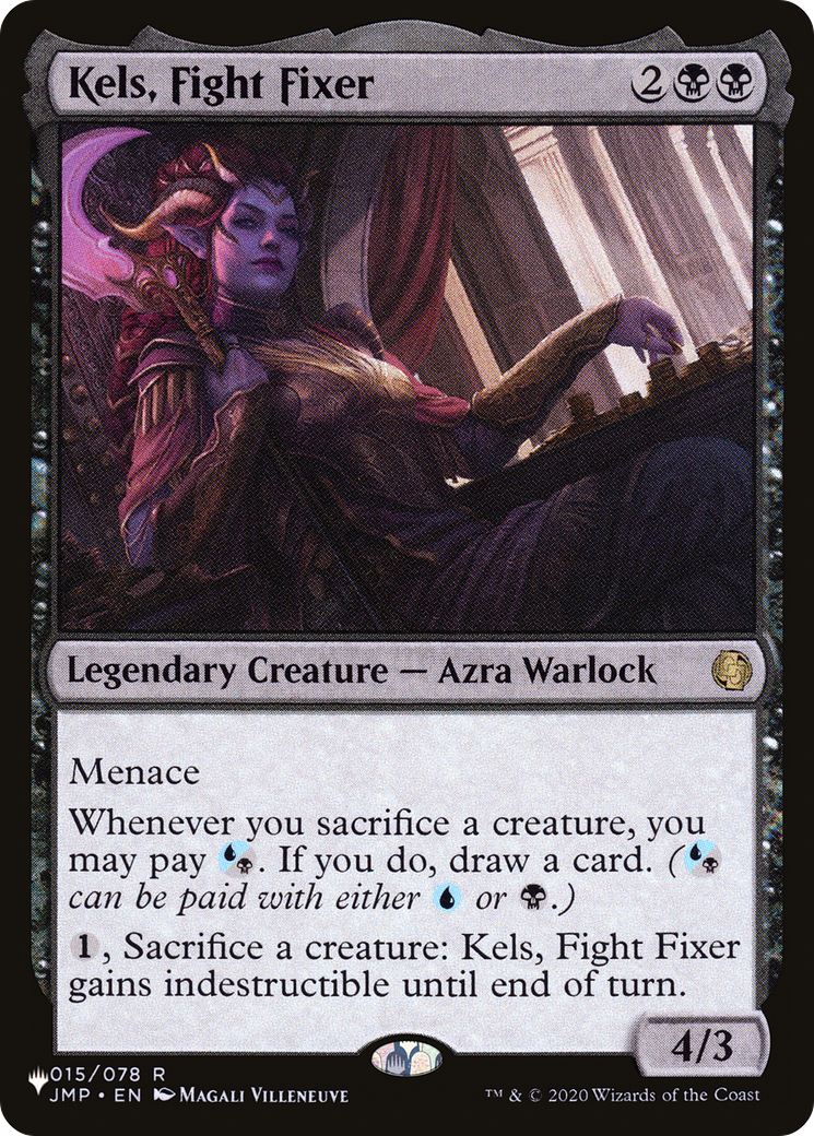 Kels, Fight Fixer |  (JMP-15) [The List]