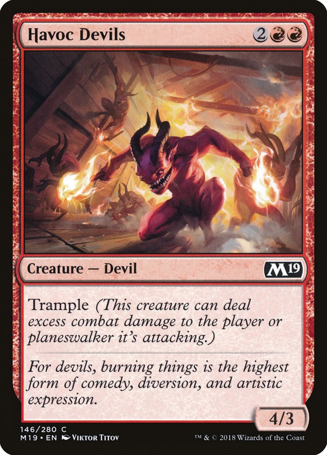 Havoc Devils 146/280 (Core Set 2019) 