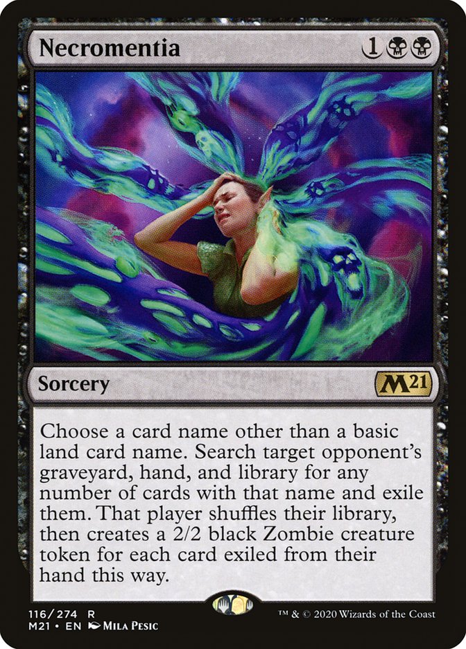 Necromentia 116 (Core Set 2021) 