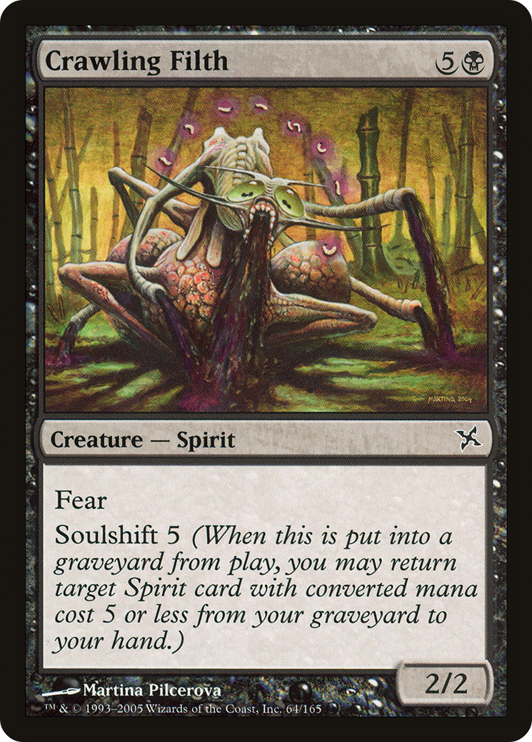 Crawling Filth [Betrayers of Kamigawa] Foil