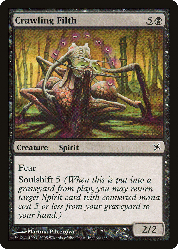 Crawling Filth [Betrayers of Kamigawa] Foil