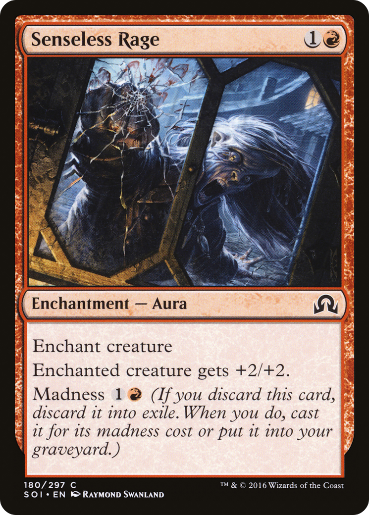 Senseless Rage [Shadows over Innistrad] Foil