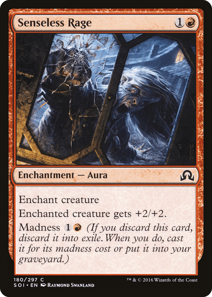Senseless Rage [Shadows over Innistrad] Foil