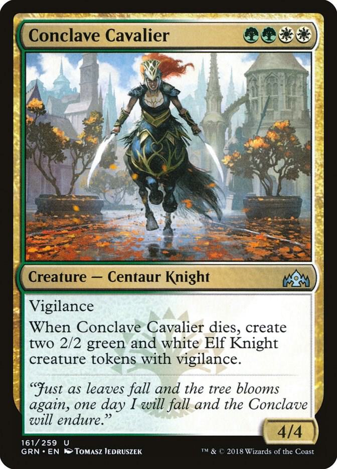 Conclave Cavalier 161/259 (Guilds of Ravnica)  - Foil