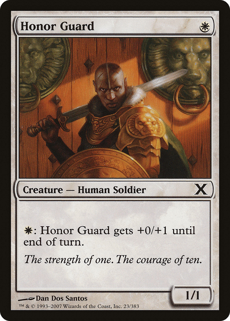 Honor Guard [Tenth Edition] Foil