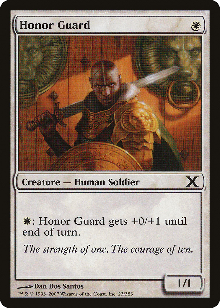 Honor Guard [Tenth Edition] Foil