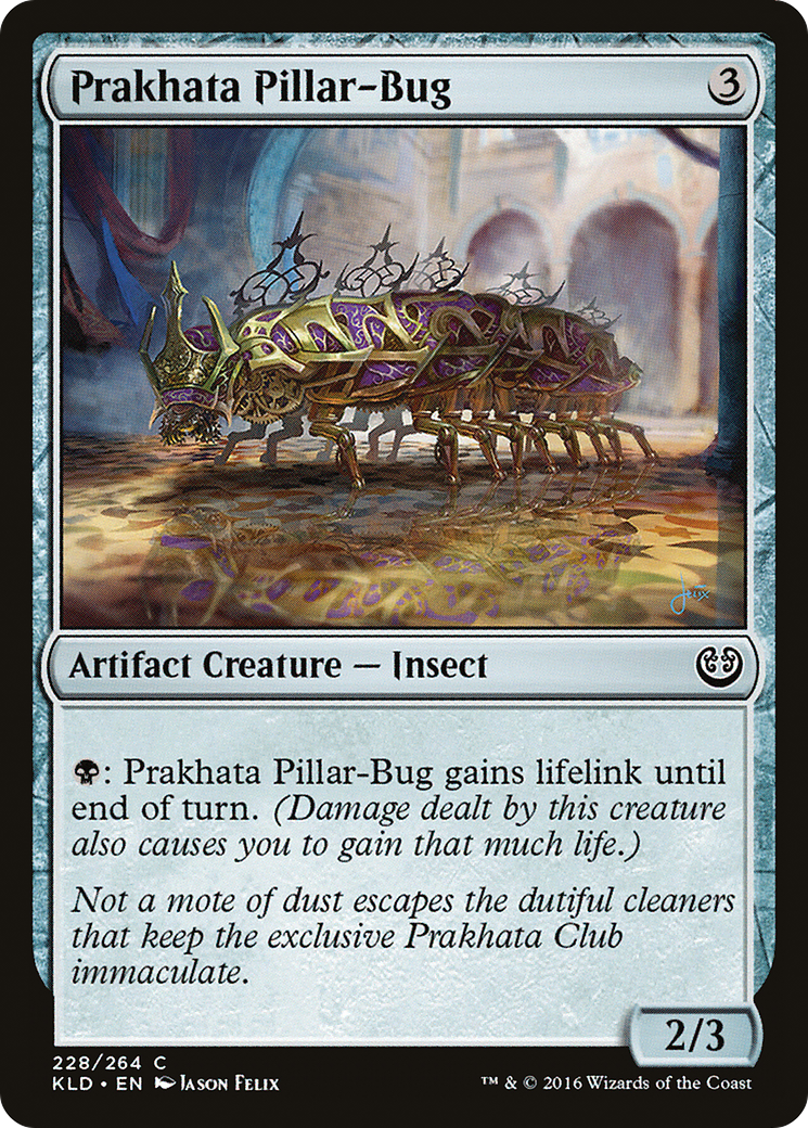 Prakhata Pillar-Bug [Kaladesh] Foil