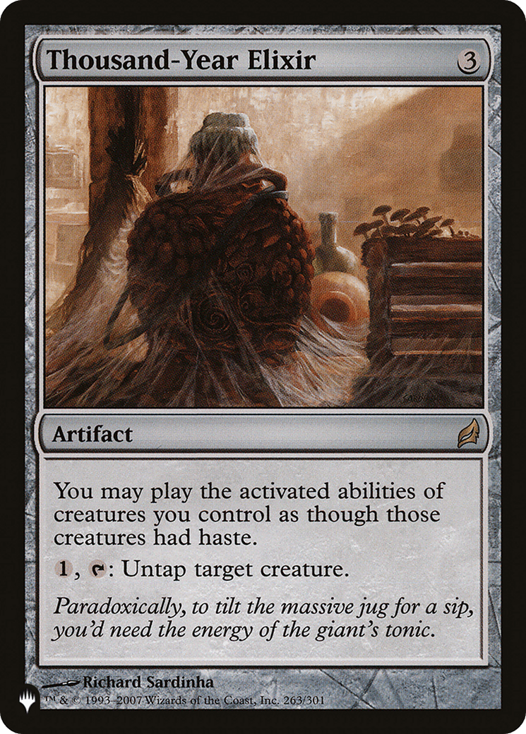 Thousand-Year Elixir |  (LRW-263) [The List]