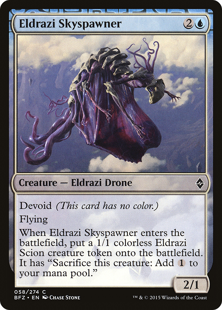 Eldrazi Skyspawner [Battle for Zendikar] Foil