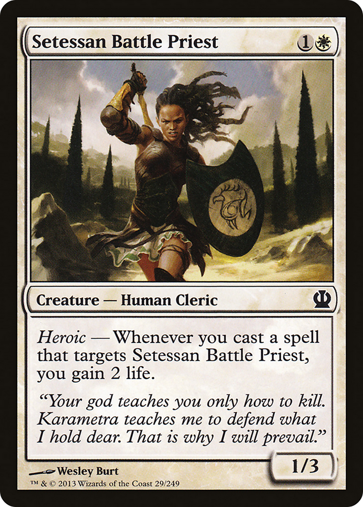 Setessan Battle Priest [Theros] Foil