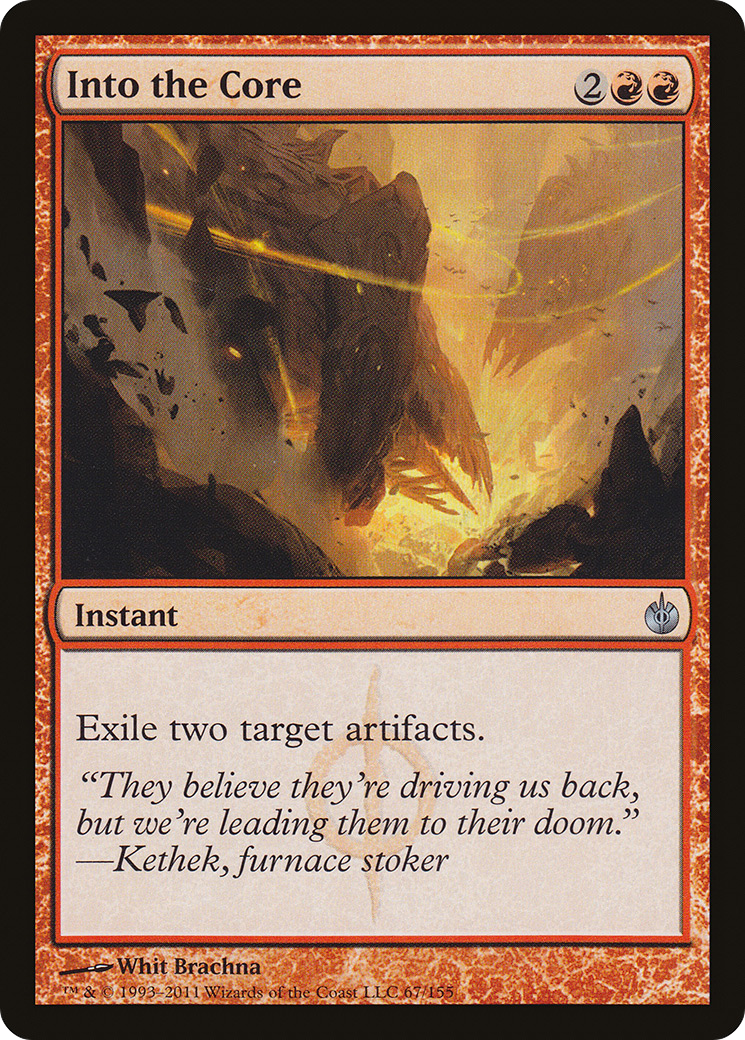 Into the Core [Mirrodin Besieged] Foil