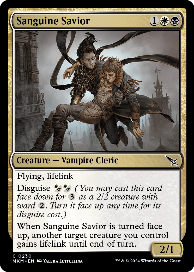 Sanguine Savior [Murders at Karlov Manor] Foil