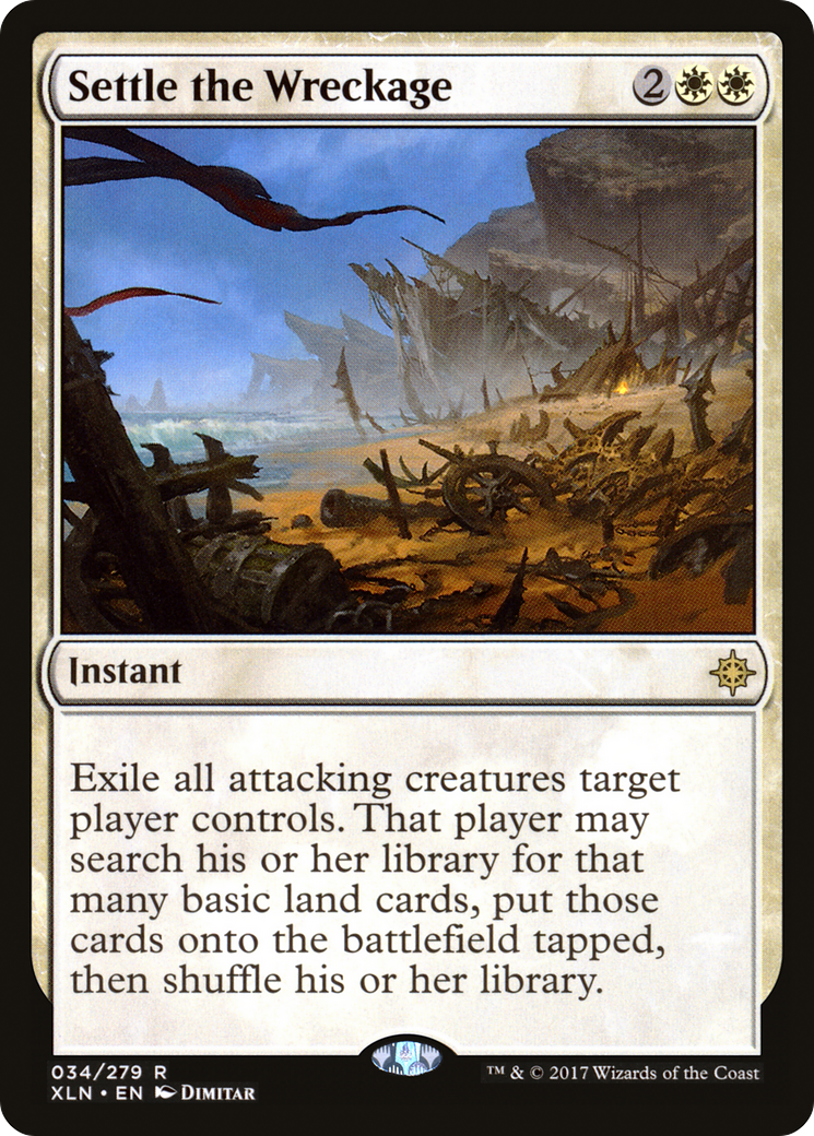 Settle the Wreckage [Ixalan] Foil